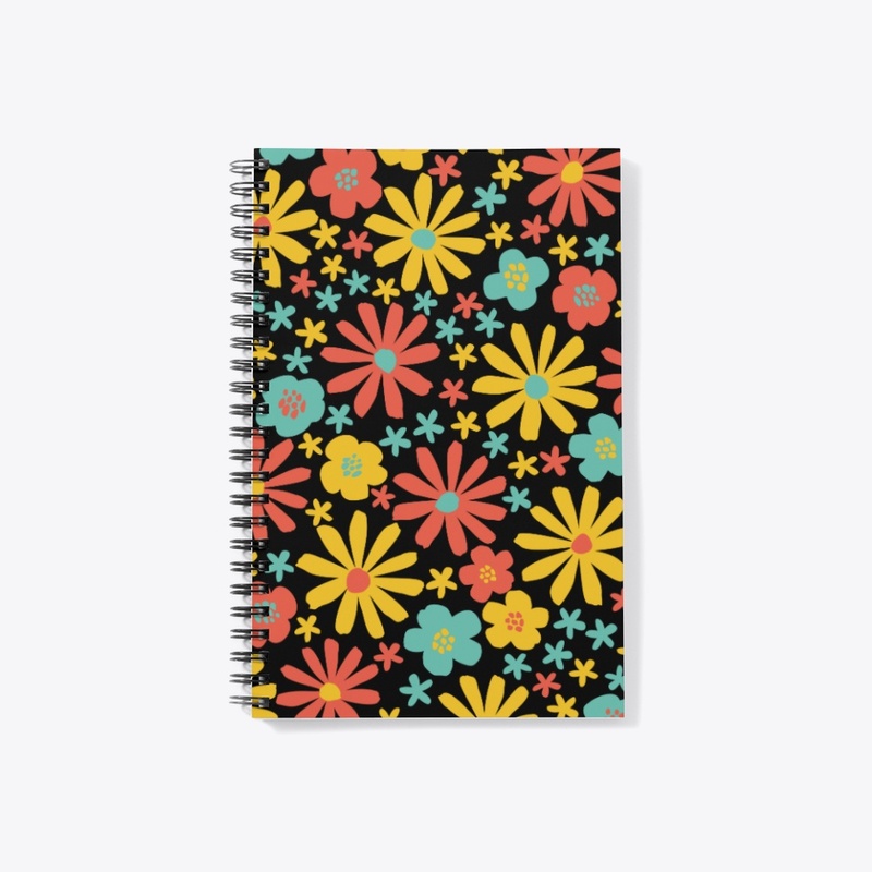 Floral Daisies Pattern T-Shirt