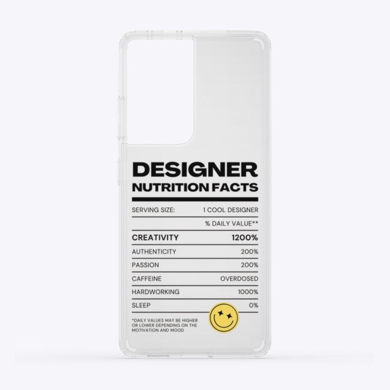 Santo Richio designer nutrition facts