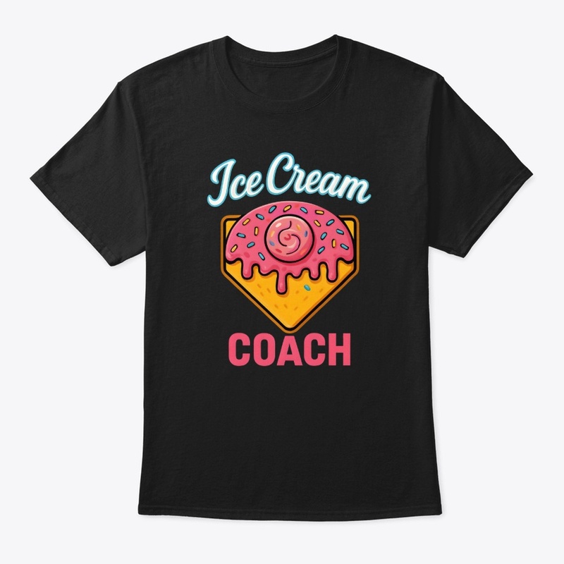 Ice Cream Coach Fun Graphic Tee