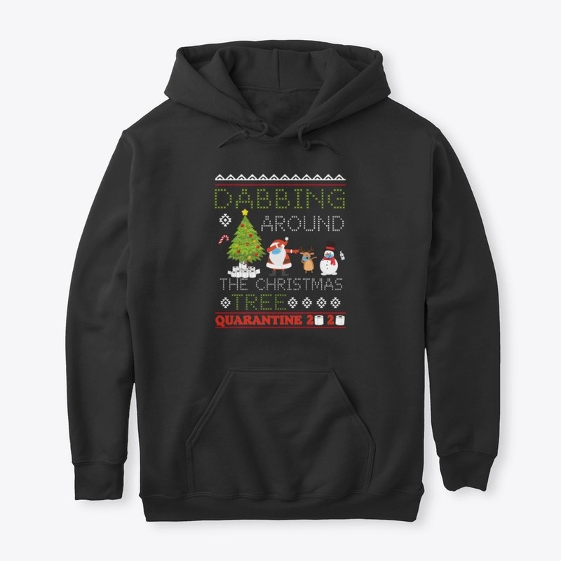 Dabbing Santa Friends Christmas Kids Boy