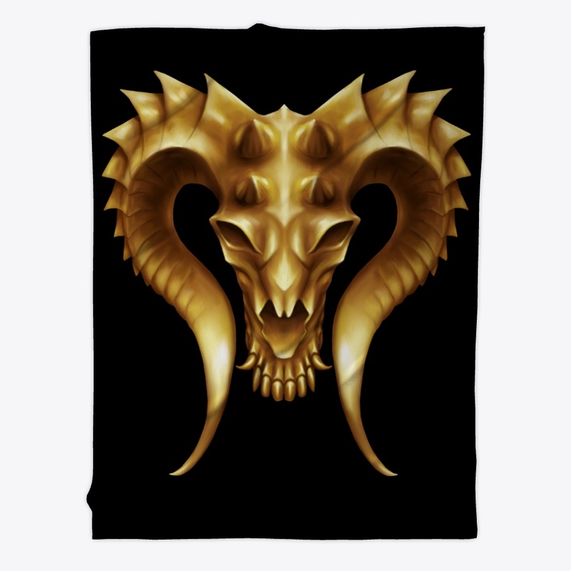Gold Taun Skull
