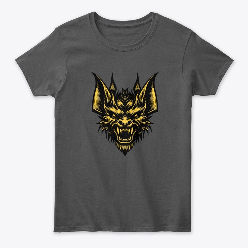 Fierce Bat Head Design