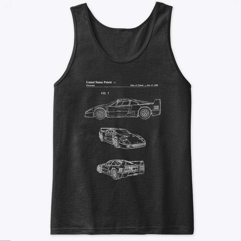 Auto Sports Car 1990 Dark colors