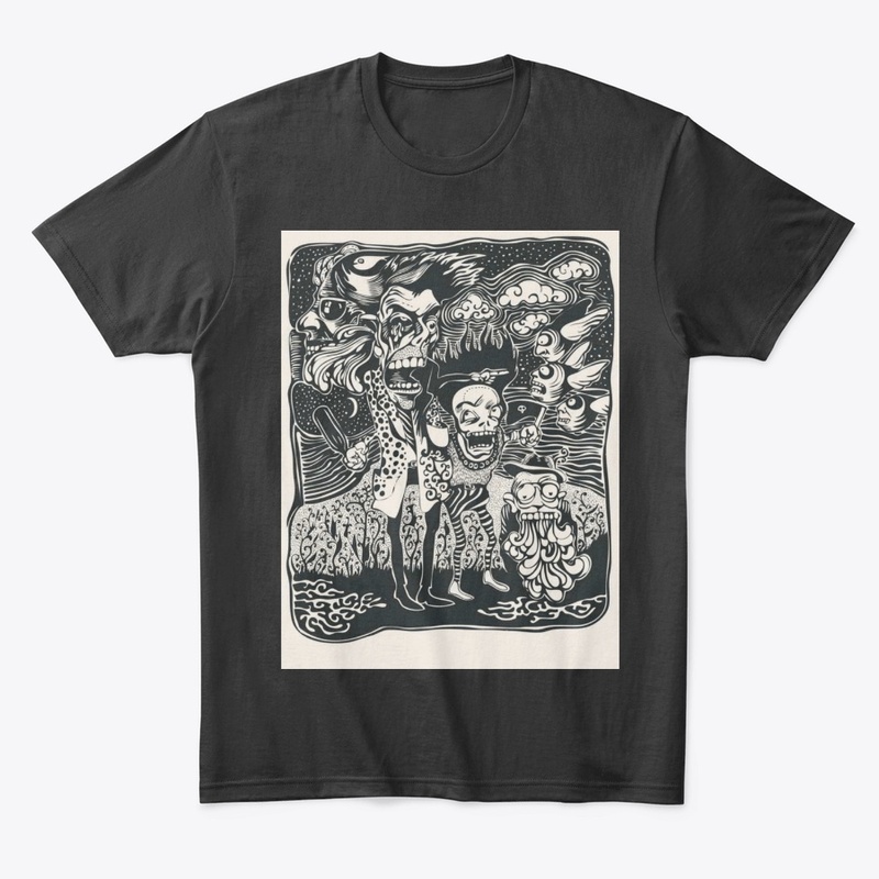 Craze Uk |  Crazy Death Squad Tees