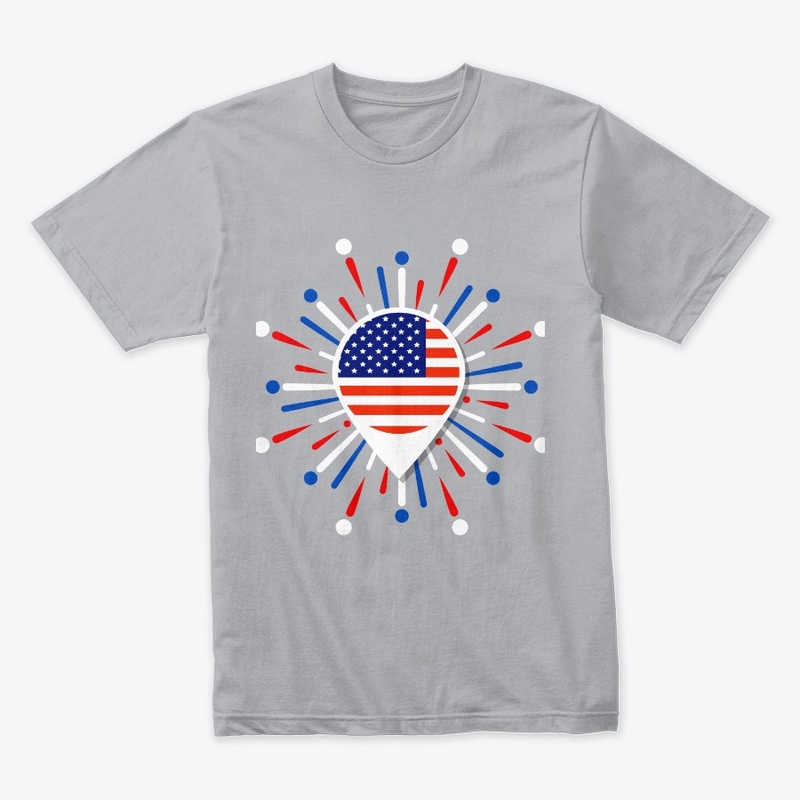 Red, White, and Blue Spirit
