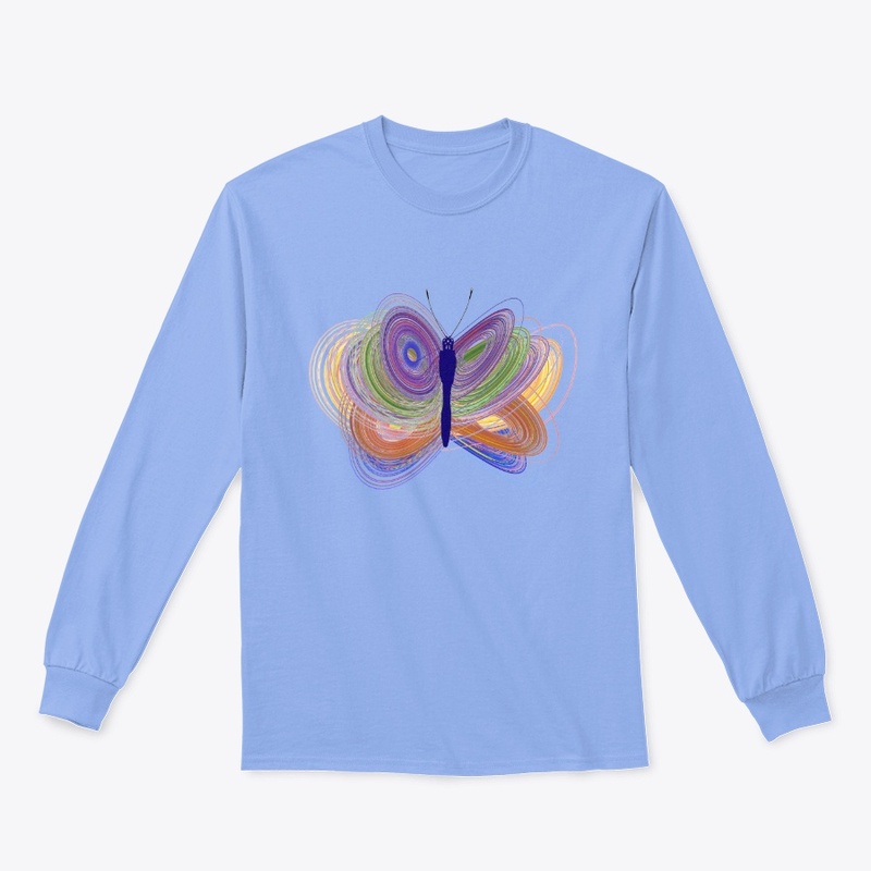 Butterfly Chaos Theory Long Sleeve Tee