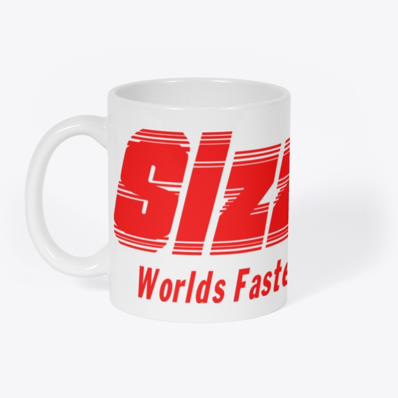 Sizz logo mug