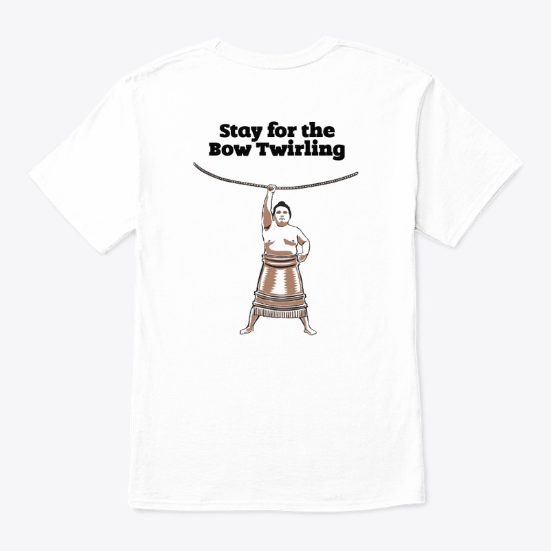 Stay for the Bow Twirling! (White Only)