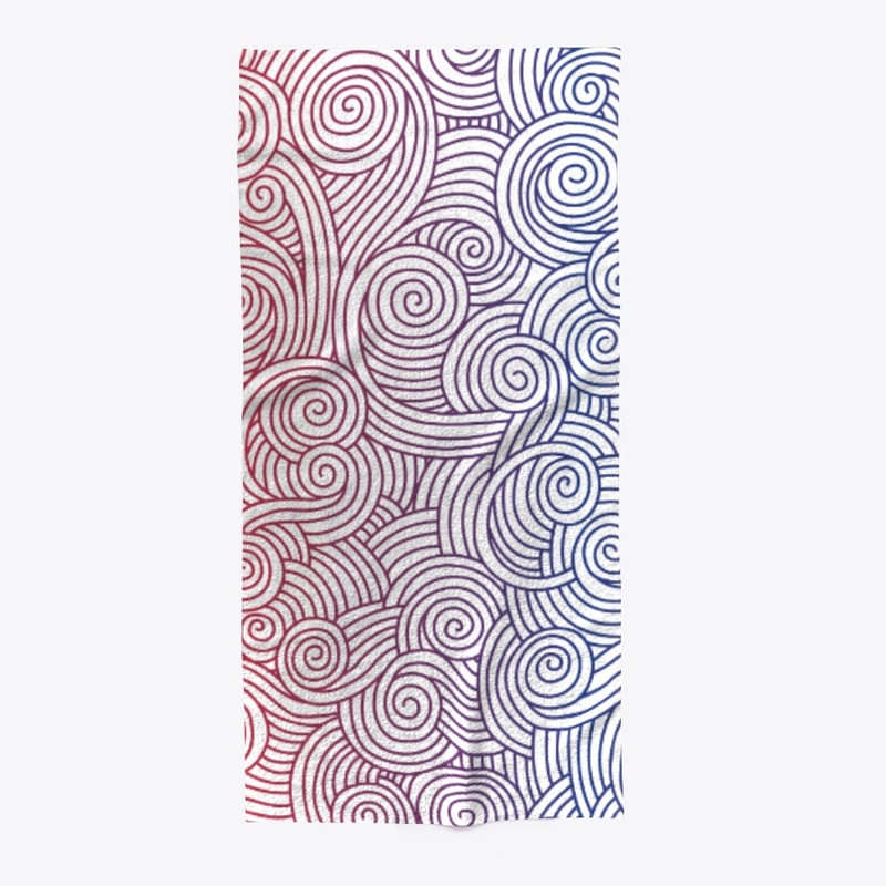 Beach Towel Doodle