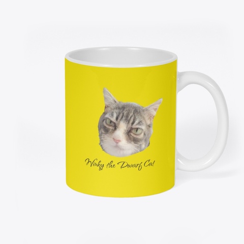 Silently Judging Mug Yellow T-Shirt Back