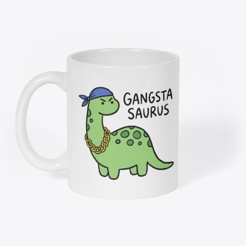 Gangsta Saurus Dinosaur Meme