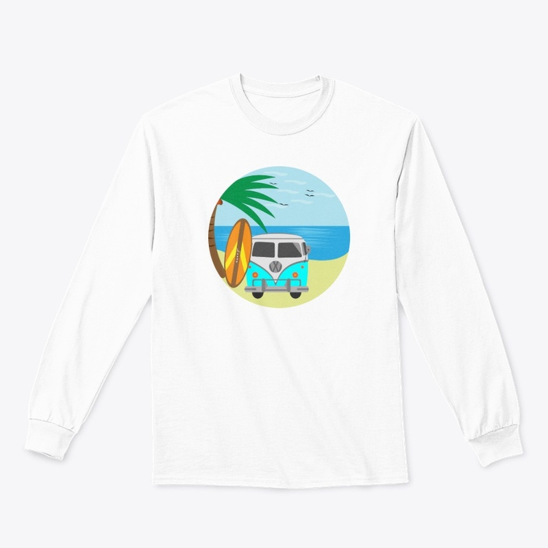 Surfing Summer Beach