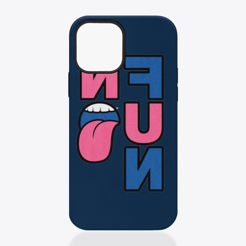 NO FUN Pinky Blue LOGO
