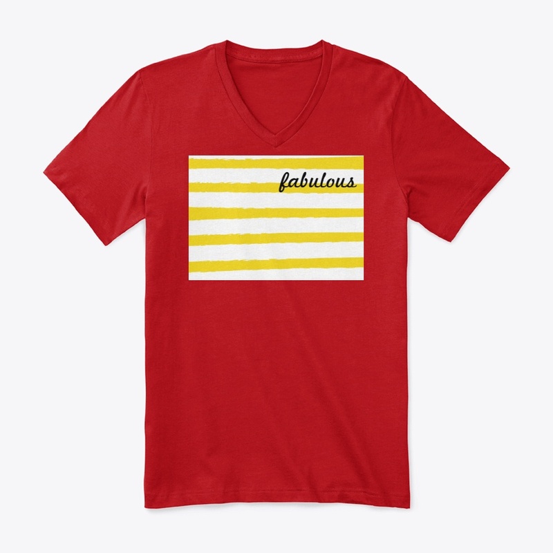 FABULOUS with yellow stripe