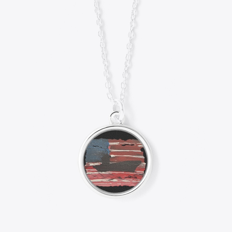 Ship on Flag