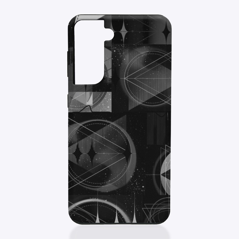 Black Geometric Design 