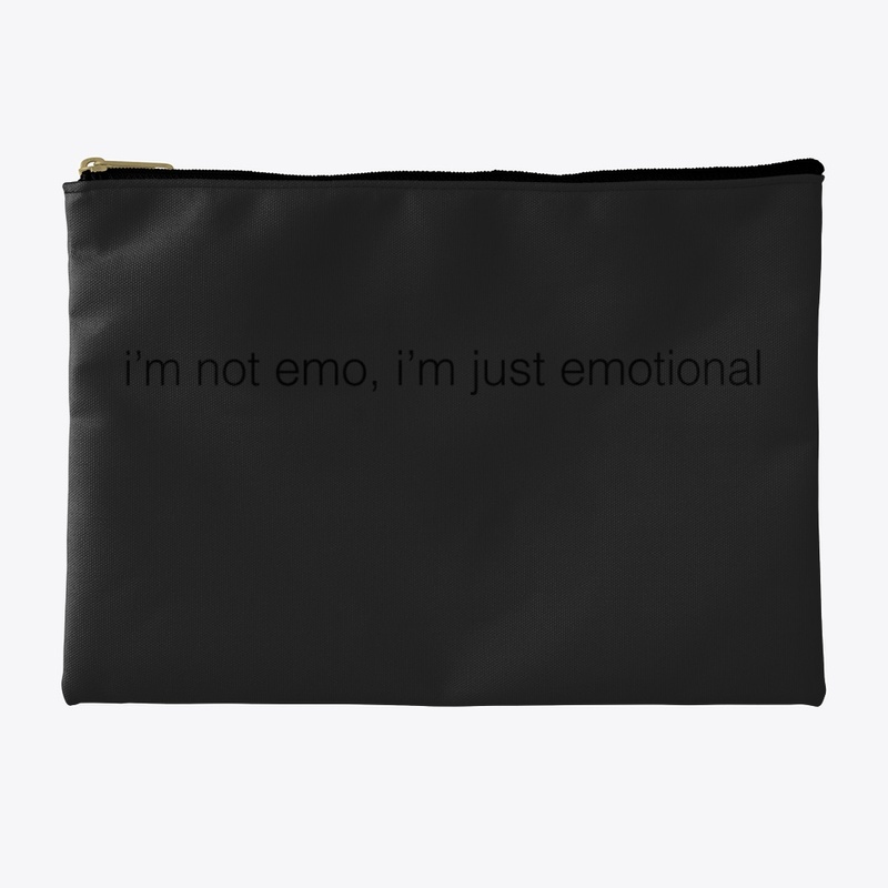 i'm not emo, i'm just emotional