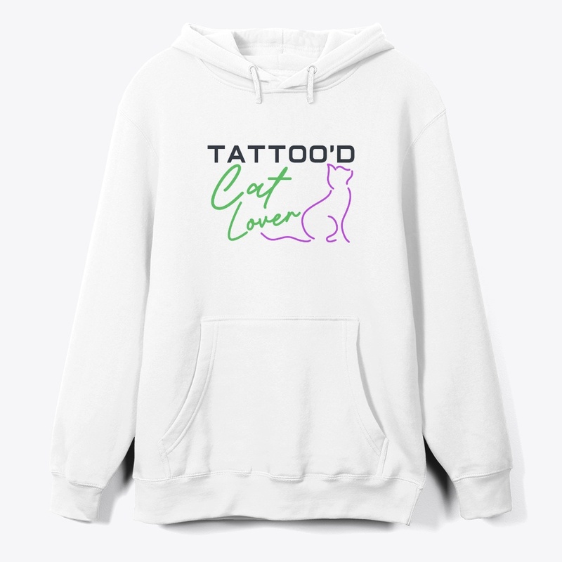 Tattoo'd Cat Lover Dark Design