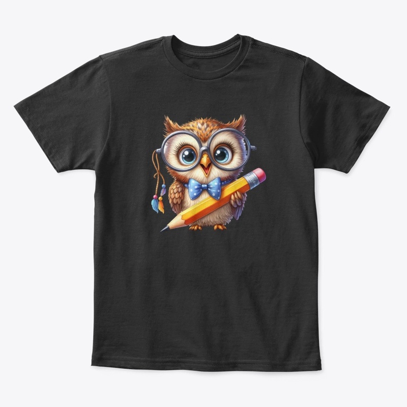 Smart Owl Pencil School Design