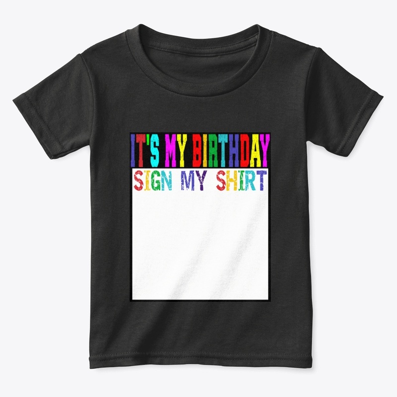 SIGN MY SHIRT