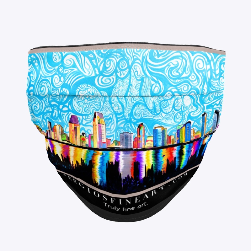 San Diego Skyline art