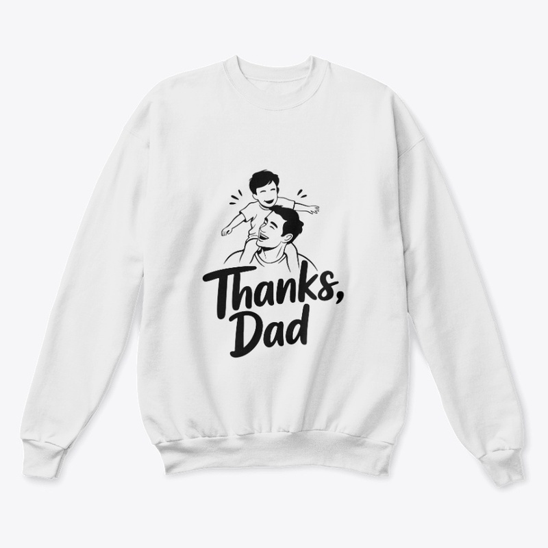 Thanks Dad – Heartfelt Typography Design