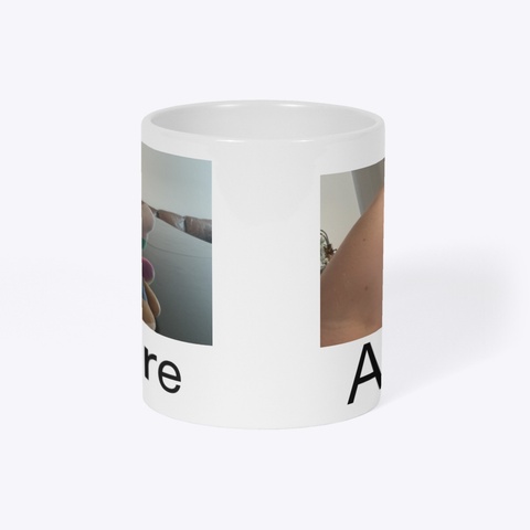 Penwell & Bfg Fish Before & After Mug White Camiseta Right