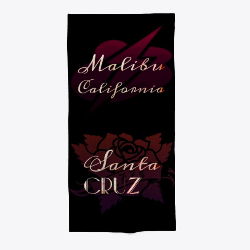 The Malibu Collection Beach Towel 