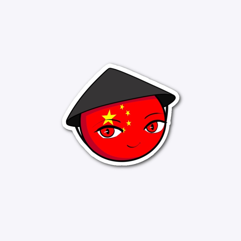 China 🇨🇳 Cute ball [Sticker]