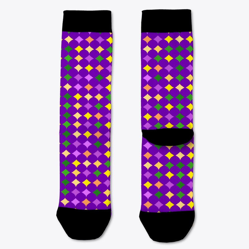 Mardi gras Diamond Patterns