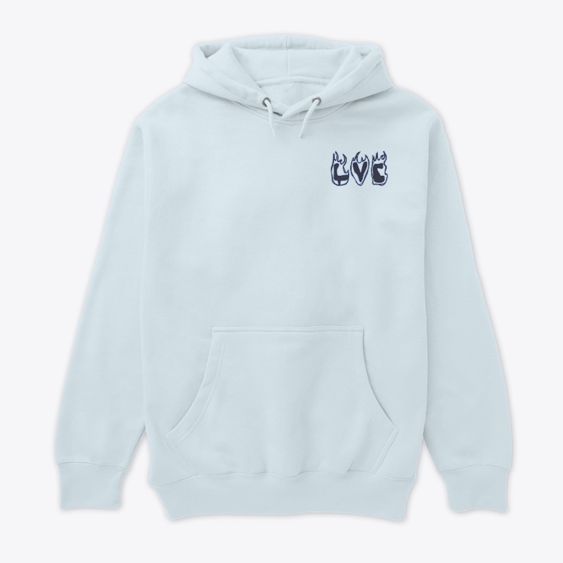 LVC FLAME LETTERING