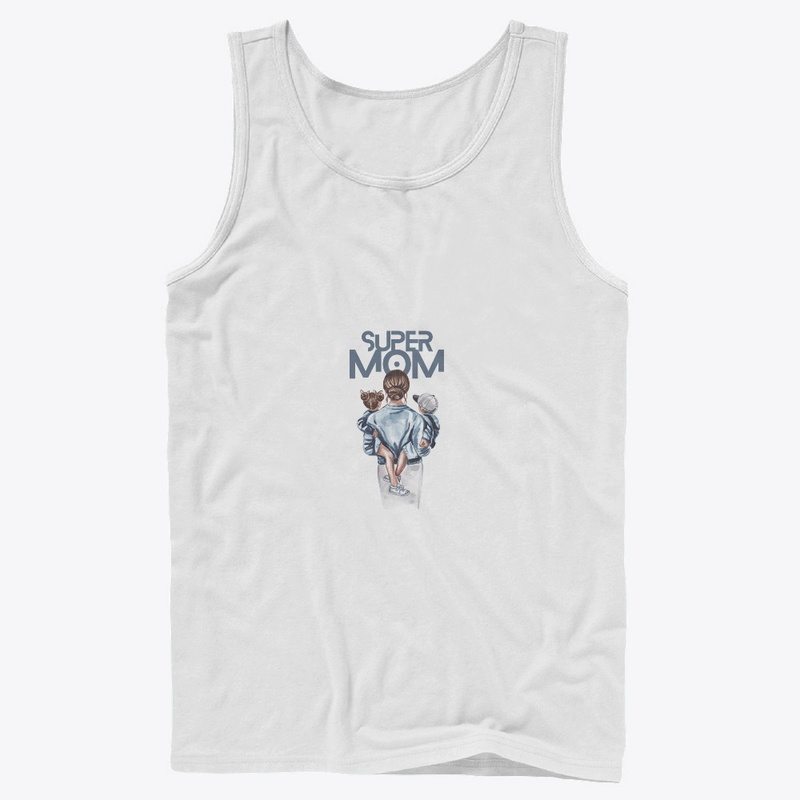Super Mom  Design T-shirt Design 