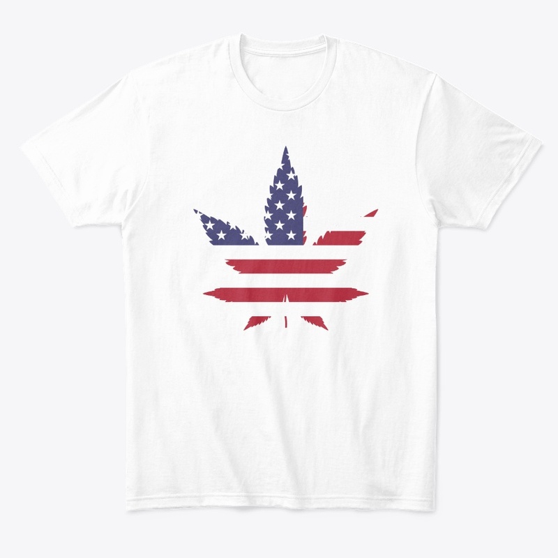 Patriotic Pot Leaf 
