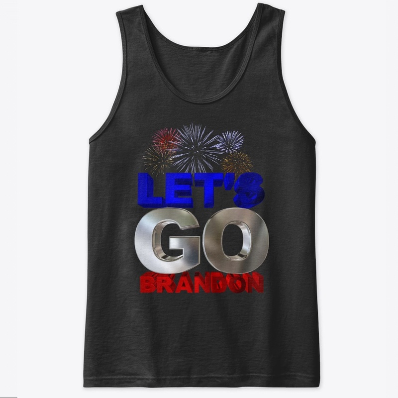 Let's Go Brandon with fireworks