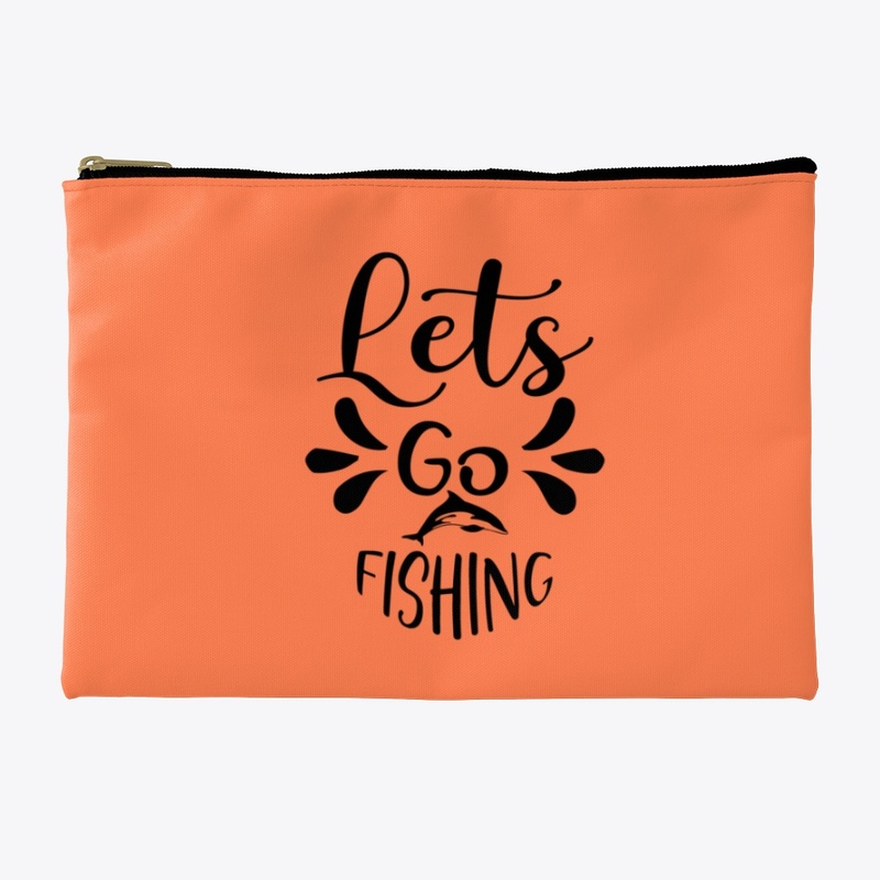Lets Go fishing Funny Dolphin Design