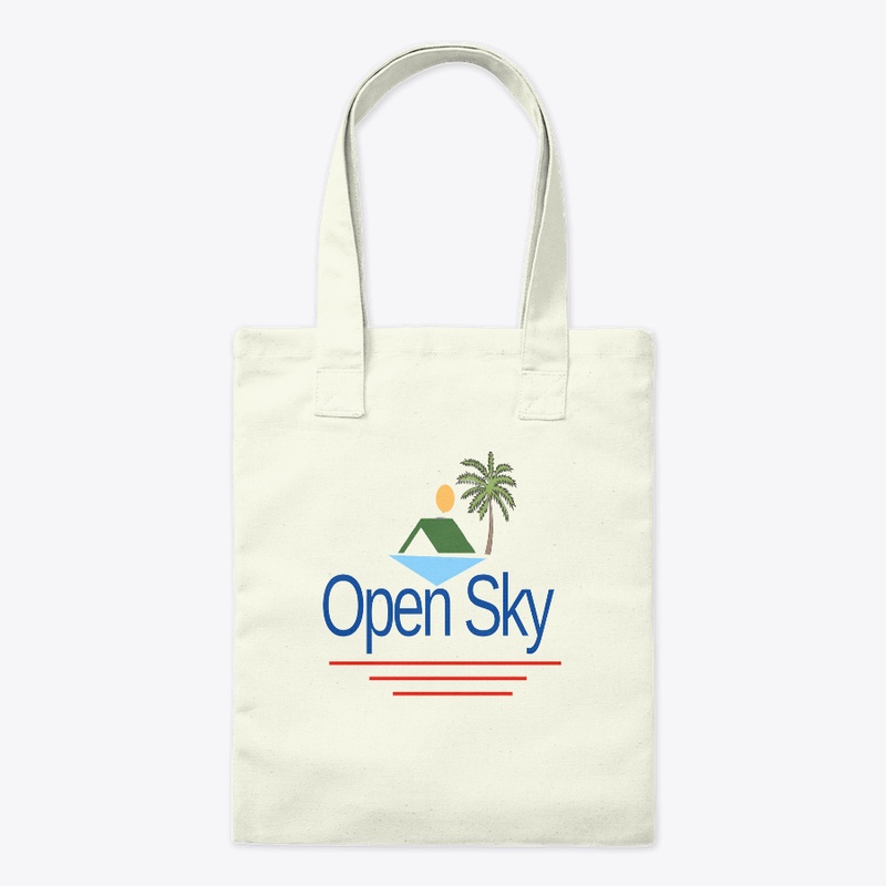 Graphics design open sky Tote Bag