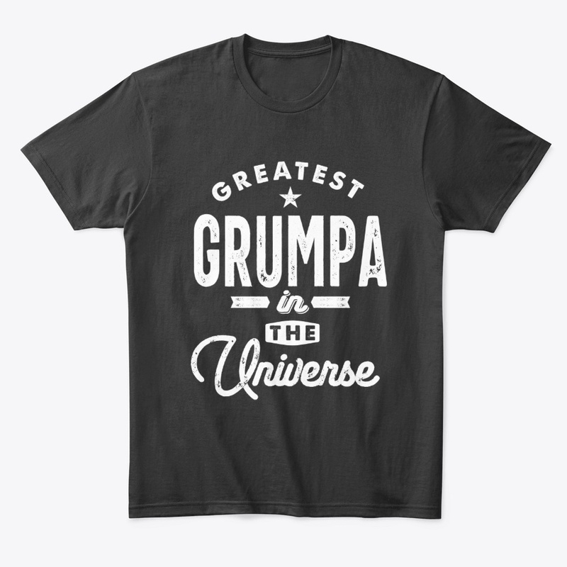 Mens Greatest Grumpa In The Universe 