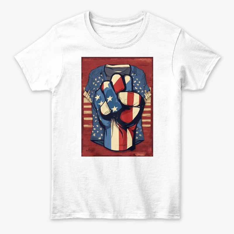 American Flag T-shirt