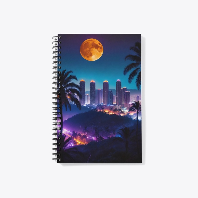 Vibrant city night 