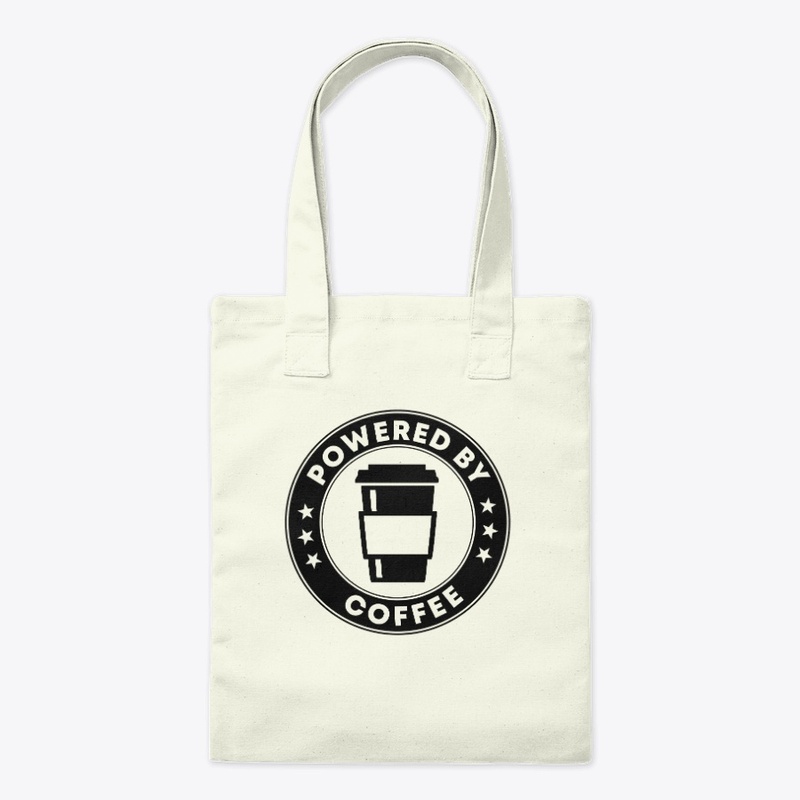 coffee lover shirt - powered by coffee