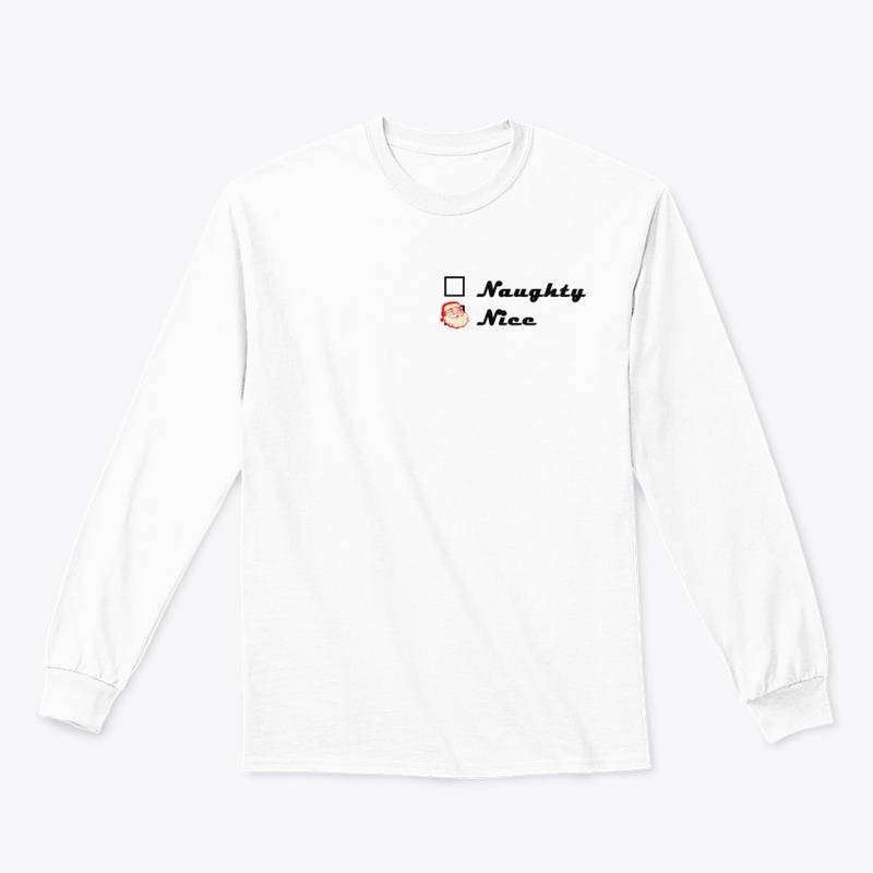 Naughty or Nice? Christmas simple shirt
