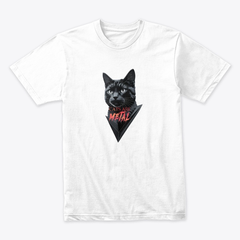 Cats Are Metal Merch 