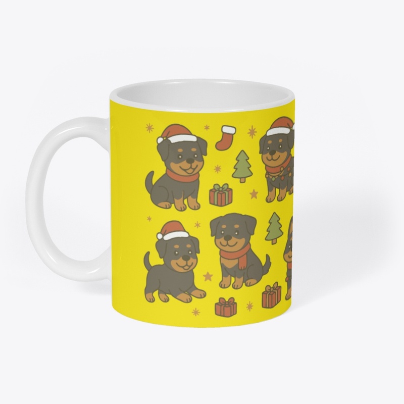 X-MAS DOG MUG #06