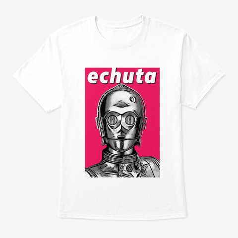 Echuta   Wow White Kaos Front