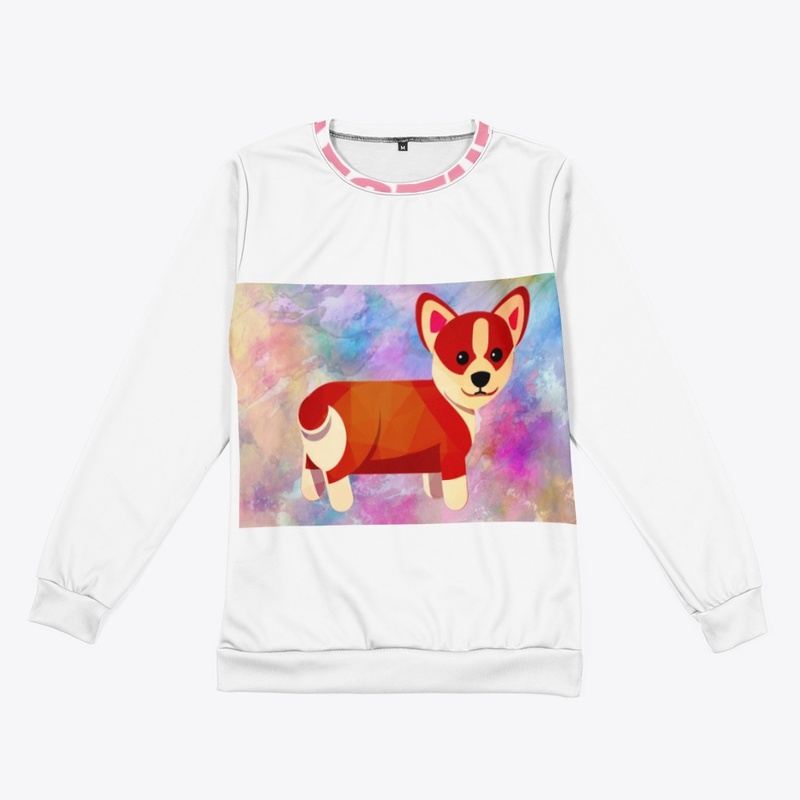 Premium Aesthetic Corgi 