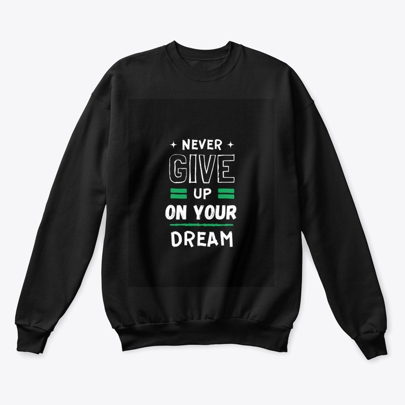 Never give up
