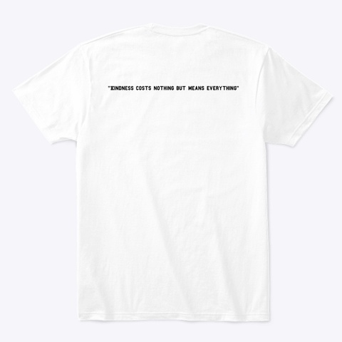 Amira Gaming Comfort Tee White T-Shirt Back