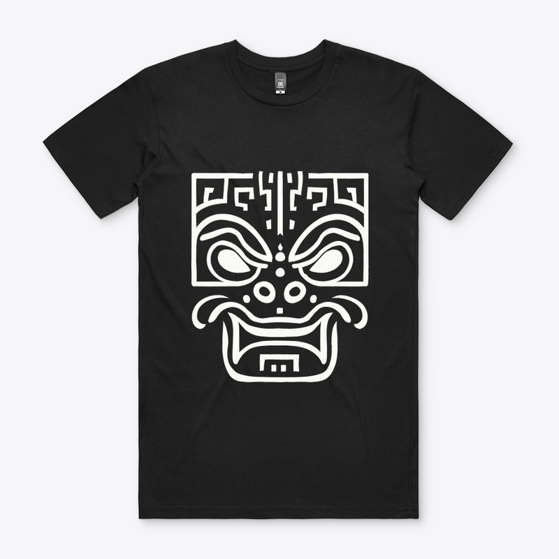 Square Tribal Face Mask