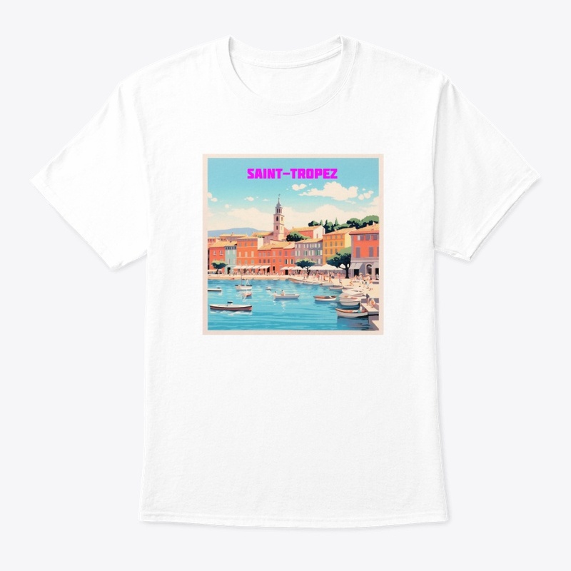 "Pastel Paradise" Saint-Tropez
