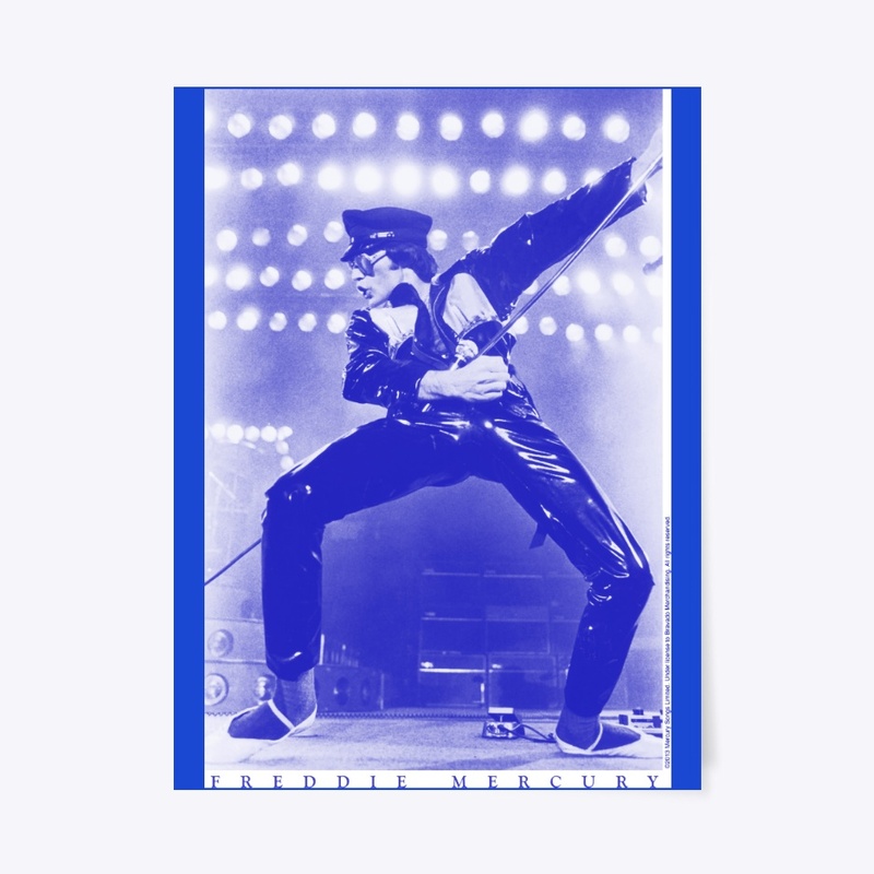 Freddie Mercury Official Blue Lights Icon